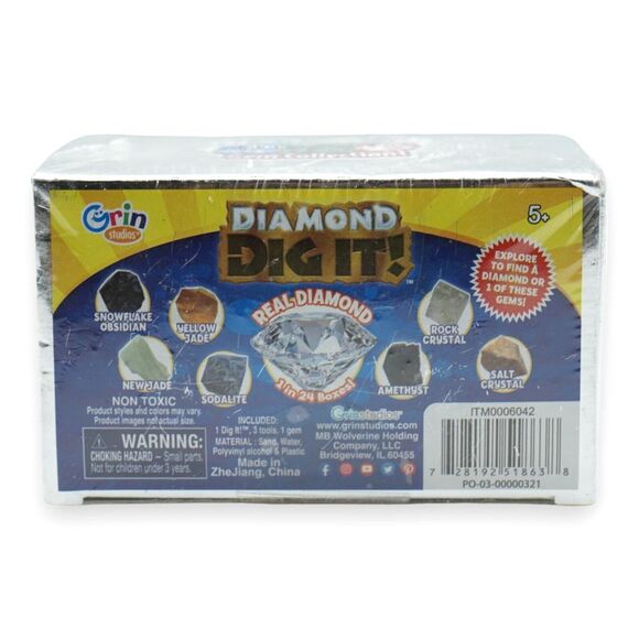 ⚡️SUPER Diamond Dig it Real Diamond in 1/24 Boxes‎ NEW - Picture 1 of 2